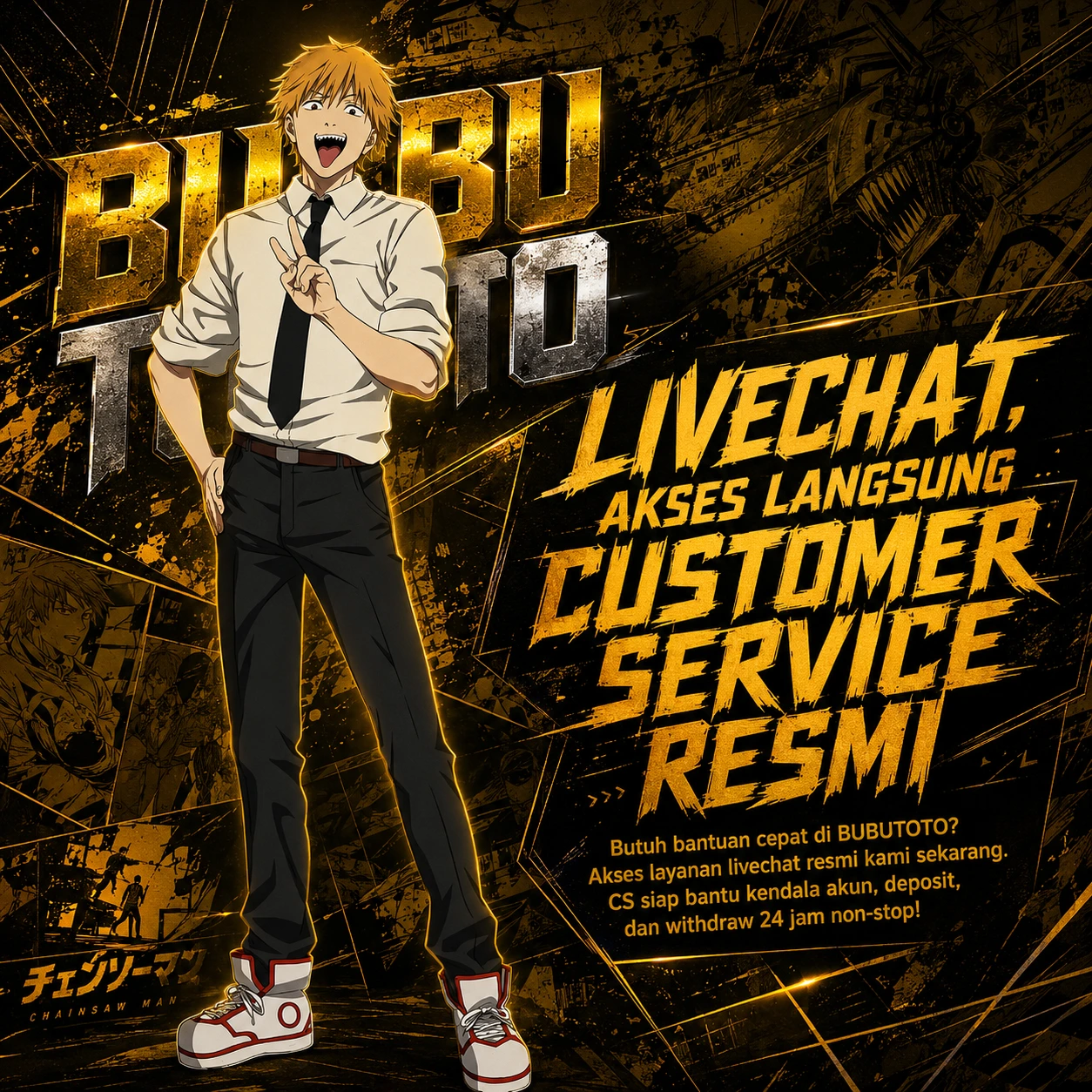 Livechat BUBUTOTO | Akses Langsung Customer Service Resmi